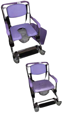 紫色便椅